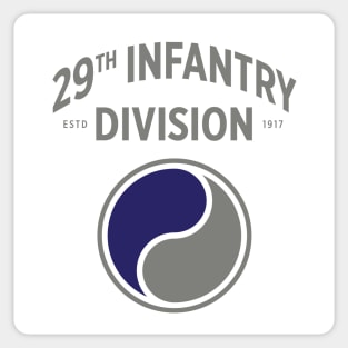 29th Infantry Division United States Military Sticker